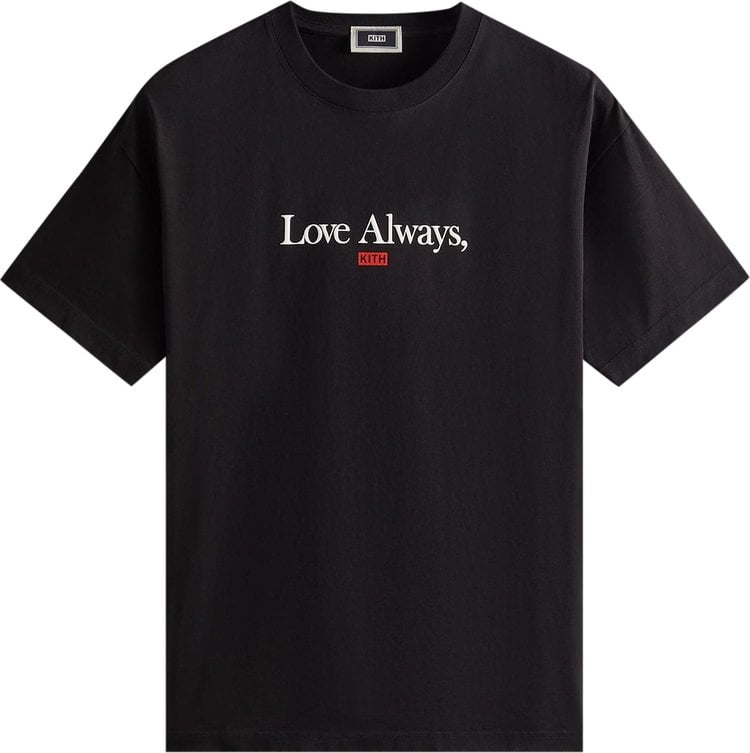 Футболка Kith Love Always Tee 'Black', черный - фото