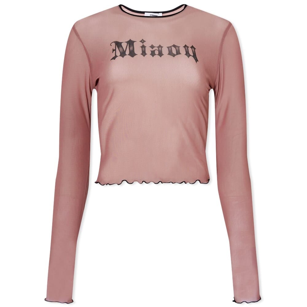 

Футболка Miaou Long Sleeve Christo Mesh Tee, Коричневый