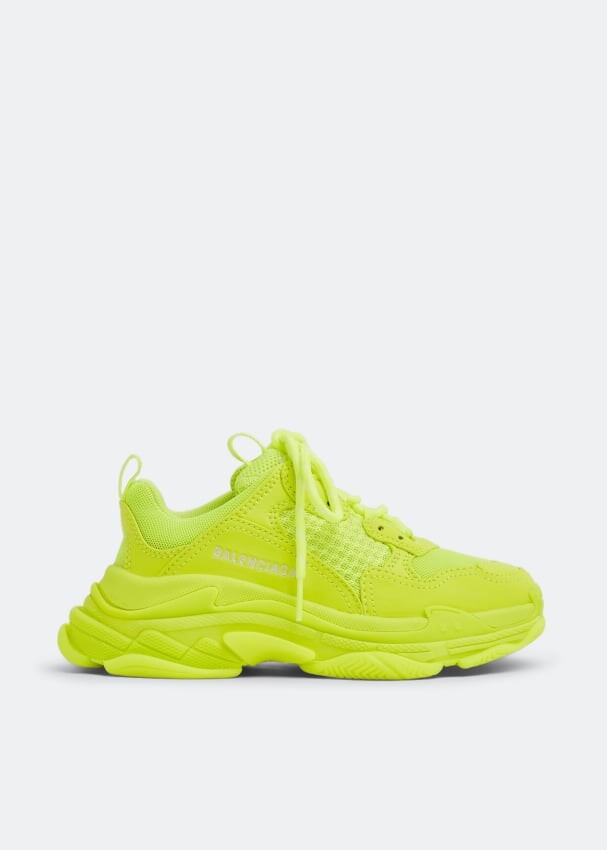 

Кроссовки BALENCIAGA Triple S sneakers, желтый