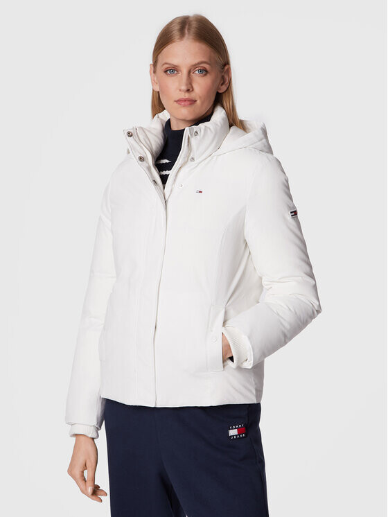 

Зимняя куртка стандартного кроя Tommy Jeans, белый