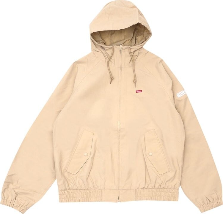 

Куртка Supreme GORE-TEX Hooded Harrington Jacket 'Tan', загар