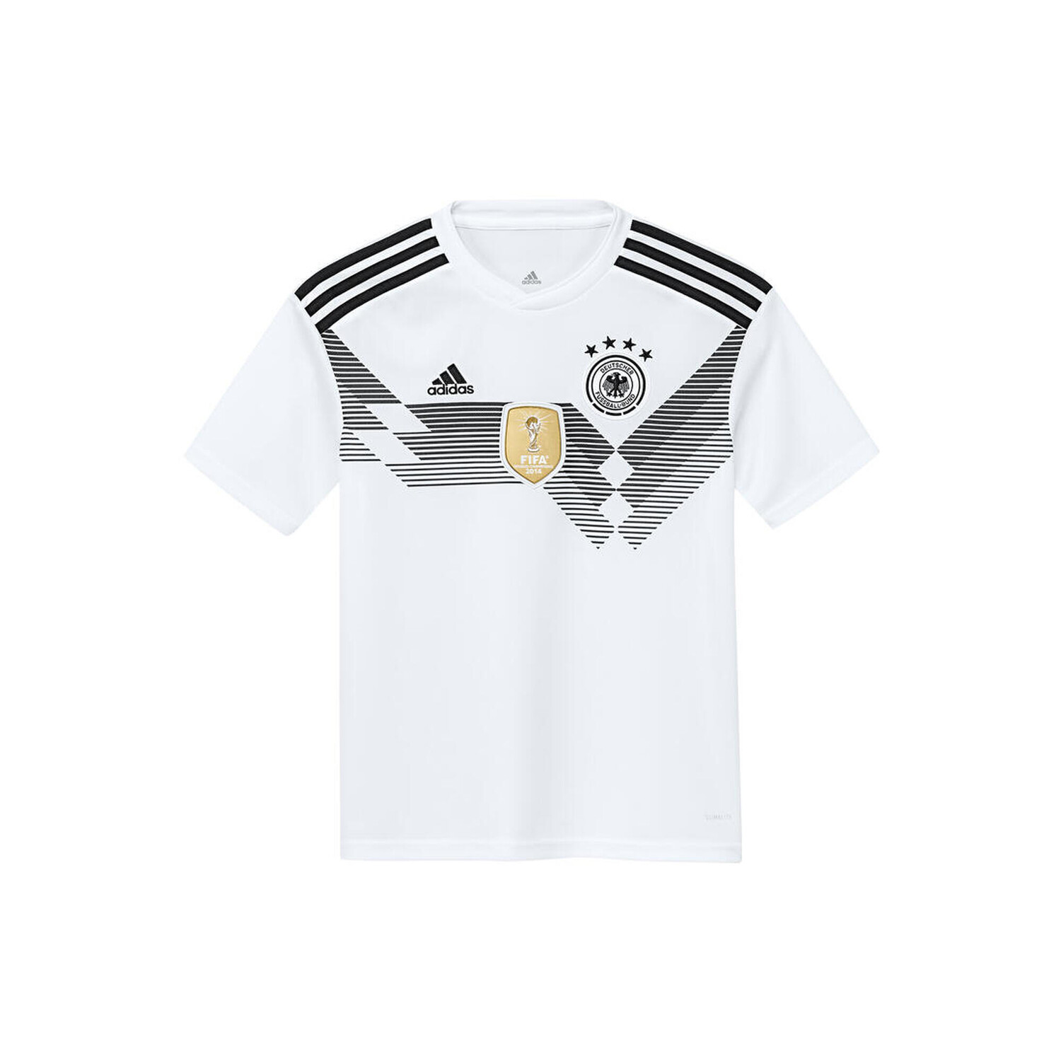 

Джерси с коротким рукавом DFB Home Jersey 2018 Junior ADIDAS, белый черный