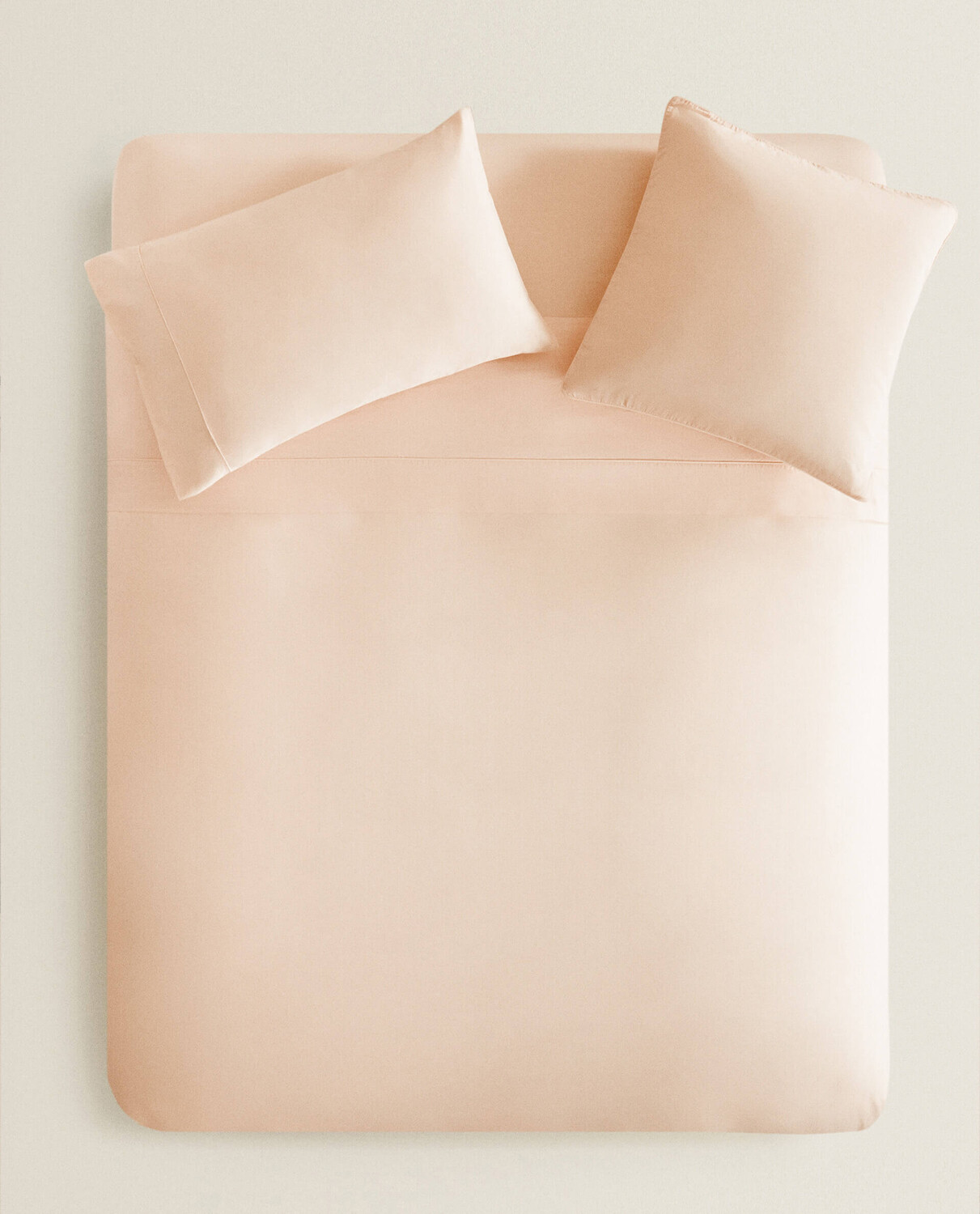 

Пододеяльник Zara Home 300 Thread Count Washed Sateen, пастельный персиковый