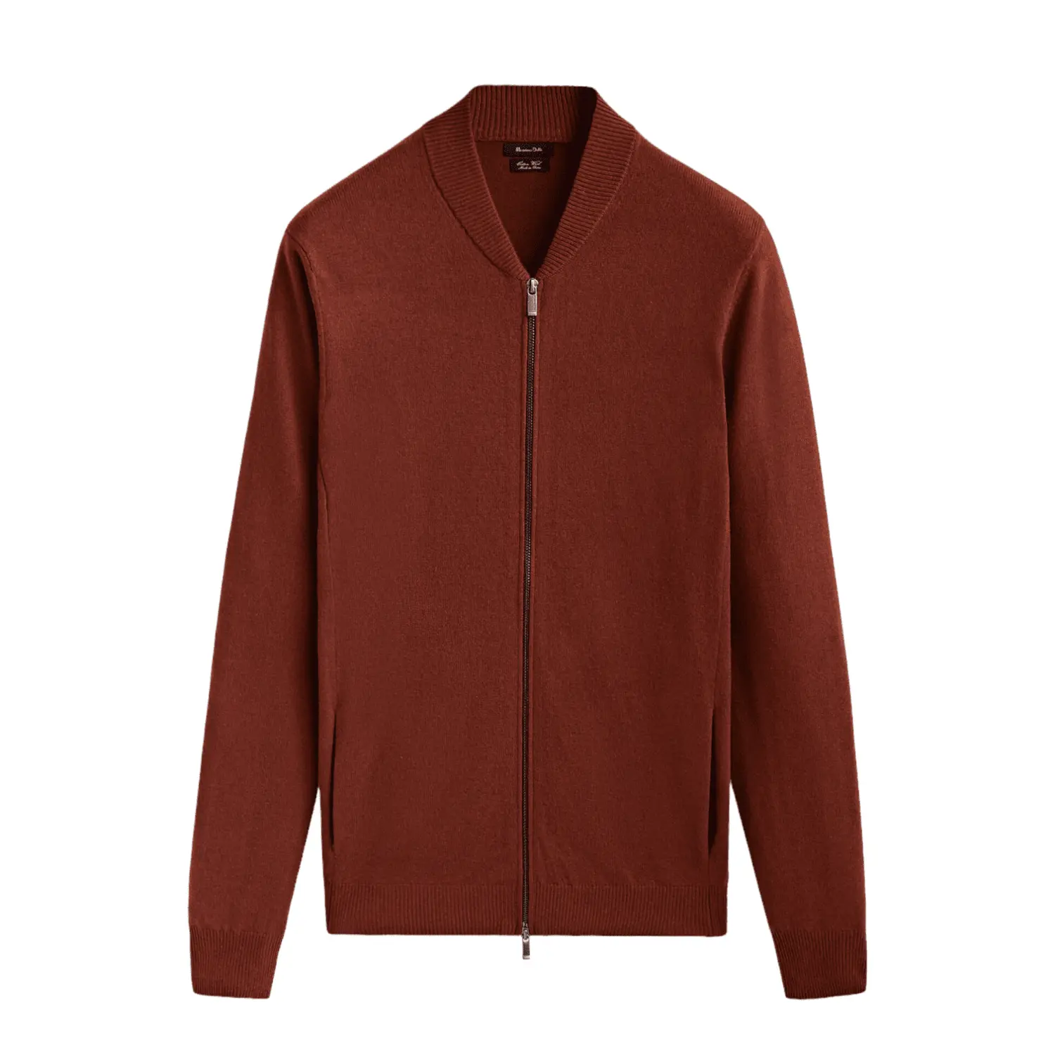 

Кардиган Massimo Dutti With Cotton And Wool, красный