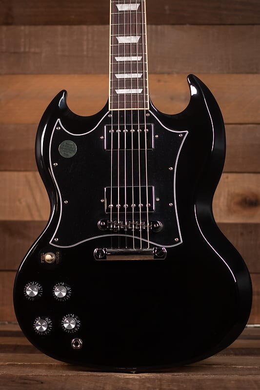 

Gibson SG Standard, левша, черное дерево SG Standard, Left-Handed, Ebony