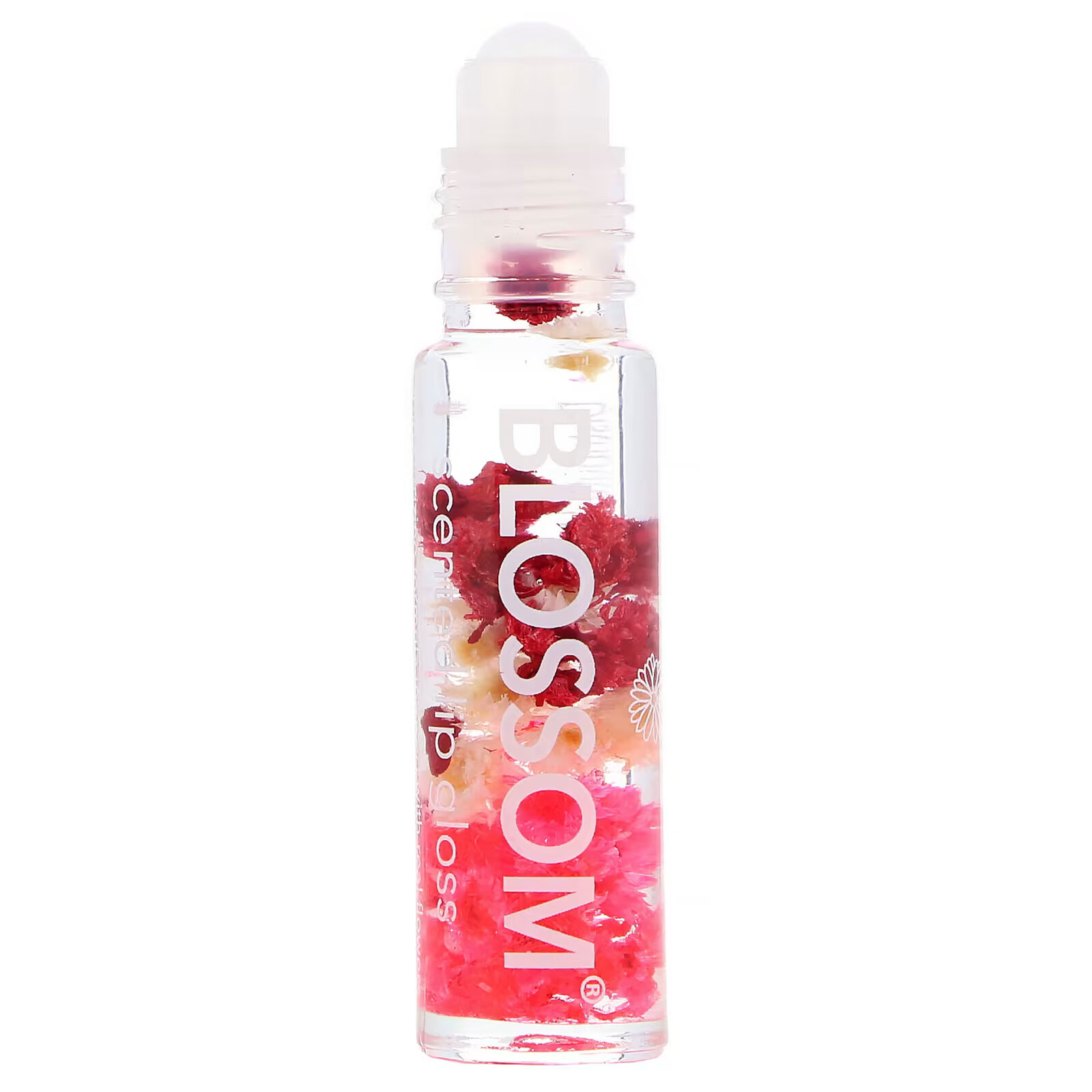 Blossom, роликовый блеск для губ, с запахом клубники, 5,9 мл (0,20 жидк. унции) blossom роликовый блеск для губ с запахом личи 5 9 мл