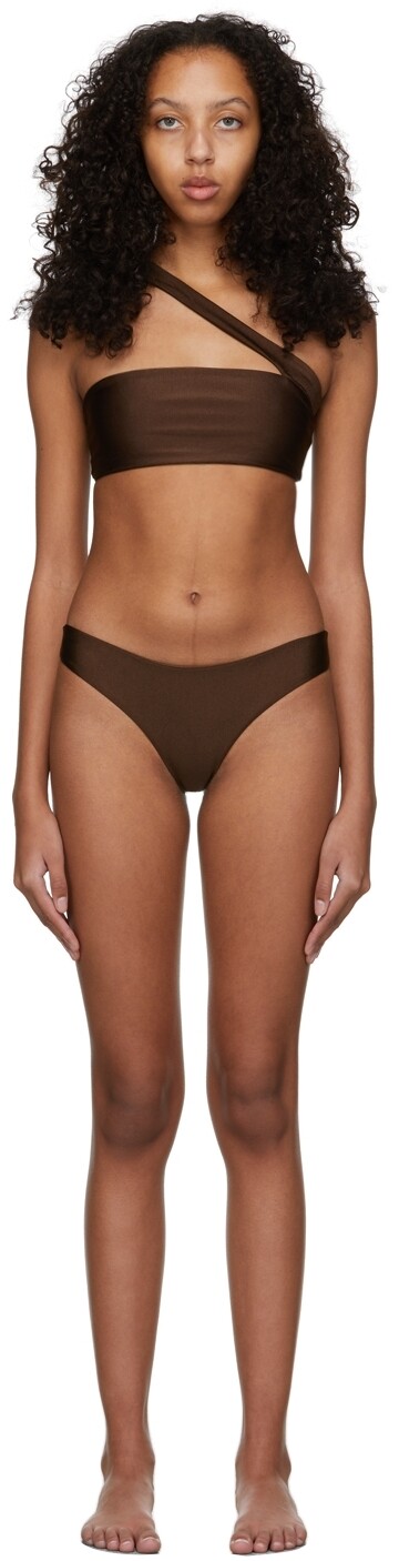 

Коричневое бикини Halo/Lure Jade Swim