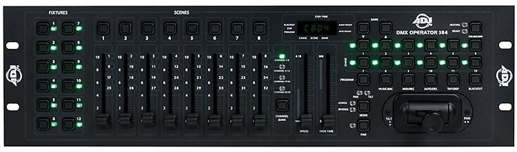 

ADJ DMX Operator 384 384-канальный контроллер освещения DMX American DJ DMX384