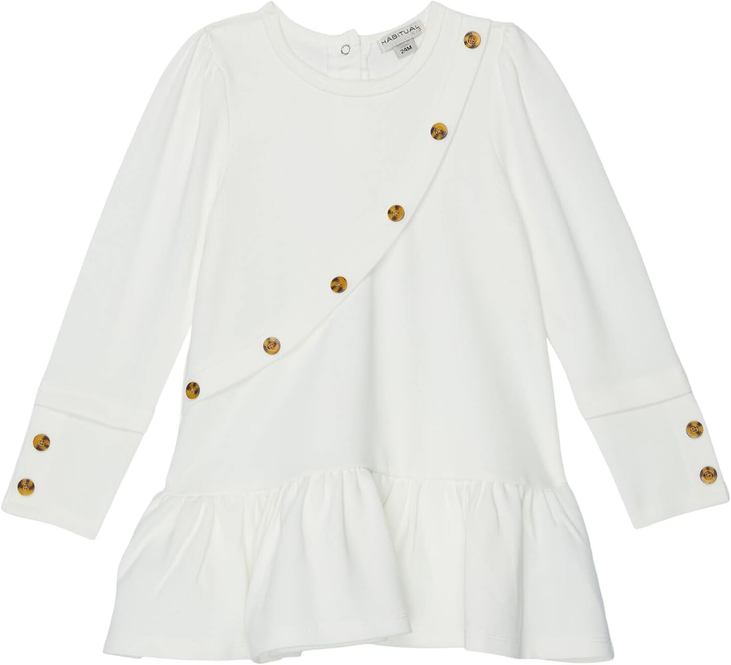 

Платье HABITUAL girl A-Line Button Dress, цвет Off-White
