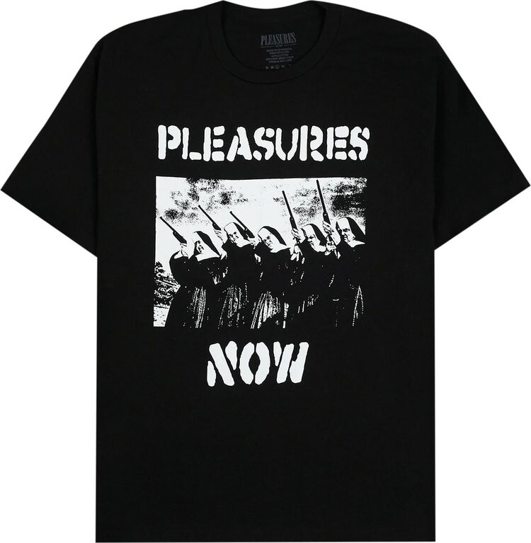 

Футболка Pleasures Nuns T-Shirt 'Black', черный