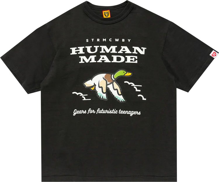 Футболка Human Made T-Shirt #14 'Black', черный - фото