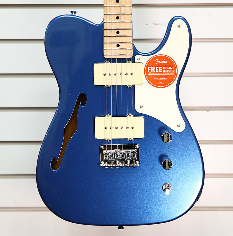 

Squier Paranormal Cabronita Telecaster Thinline 2021 Lake Placid Blue