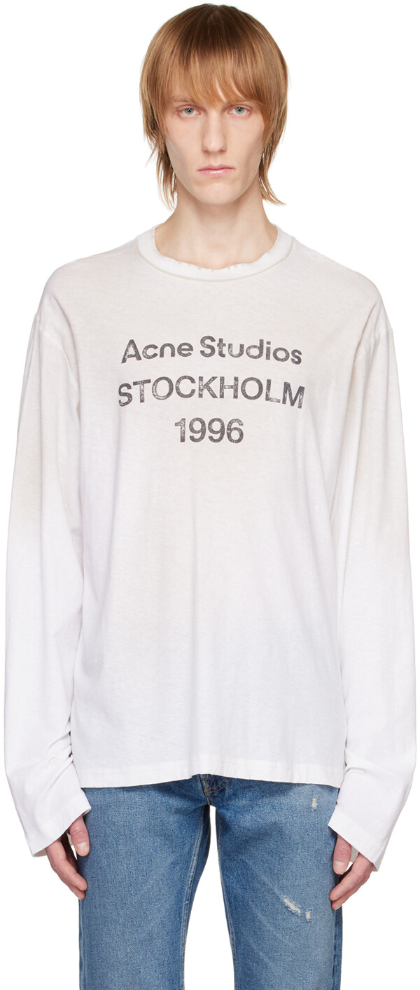 

Футболка с длинным рукавом с принтом Off-White Acne Studios