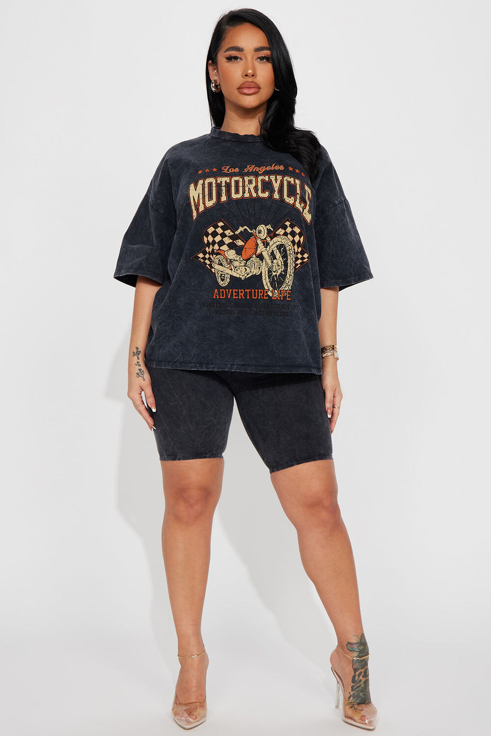 

Шорты Fashion Nova S1287DWPRT, угольный