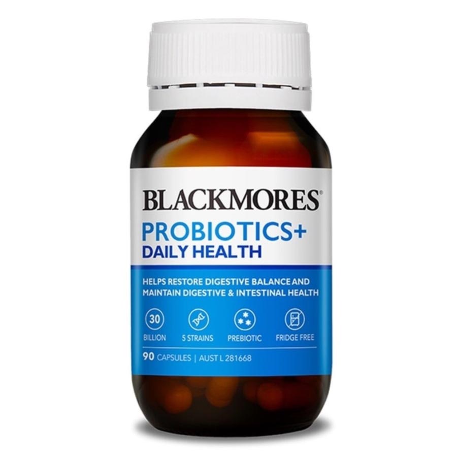 Пищевая добавка Blackmores Probiotics Plus, 90 капсул пищевая добавка blackmores omega mini double concentrate 200 капсул