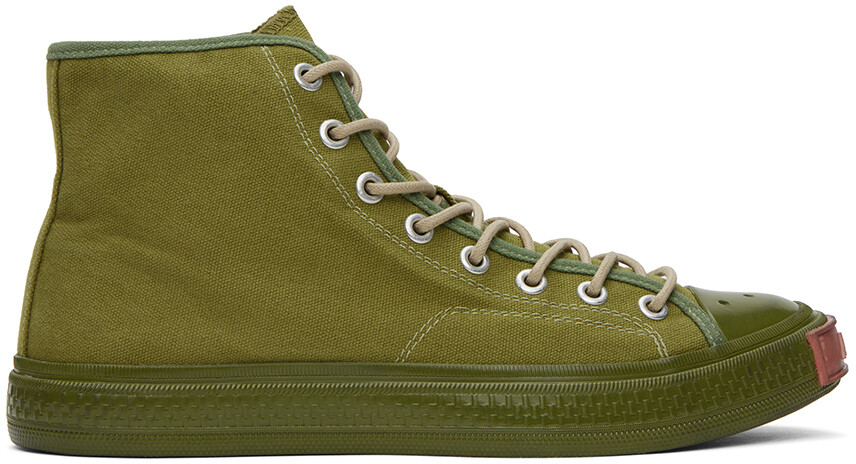 

Зеленые высокие кеды Ballow Acne Studios