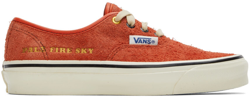 

Красные кроссовки Julian Klincewicz Edition OG Authentic SP LX Vans