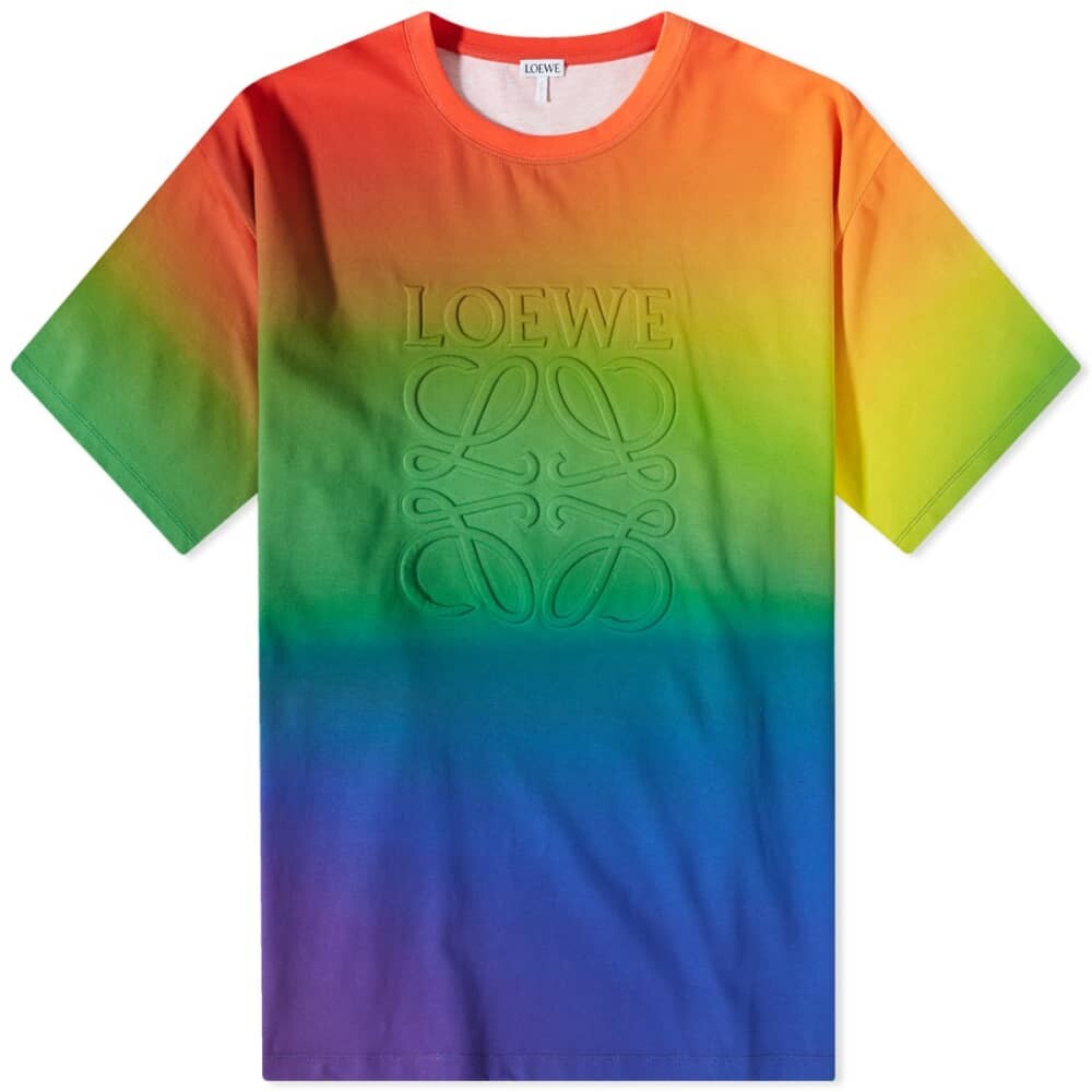 

Футболка Loewe Rainbow Anagram Tee, Зеленый