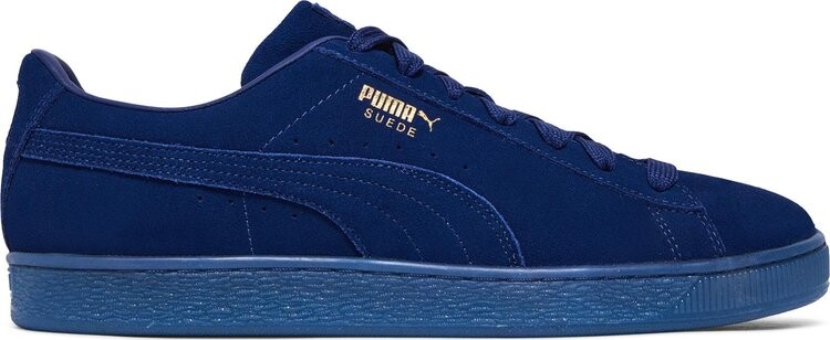 

Кроссовки Puma Suede Classic Mono Gold - Elektro Blue, синий