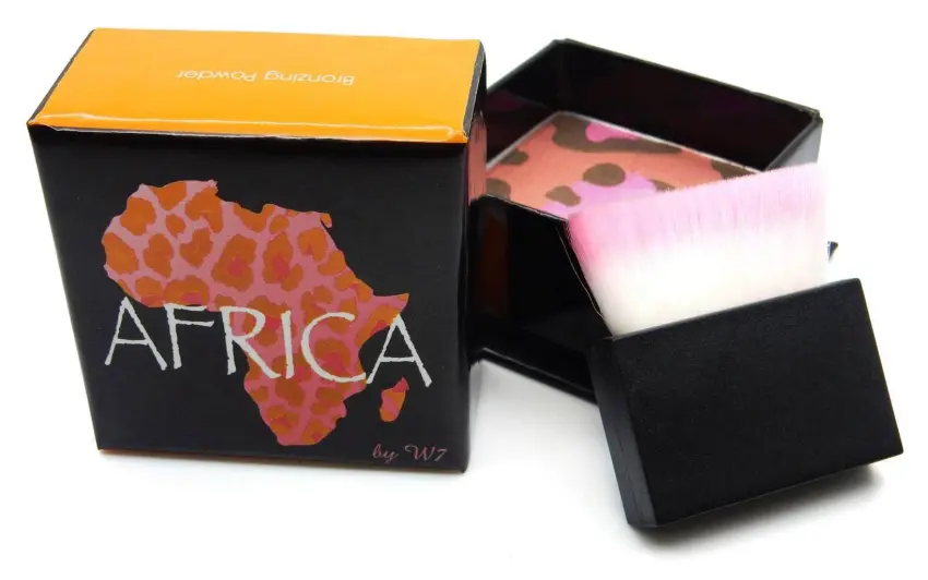 

W7 Africa Bronzer бронзирующая пудра для лица с кисточкой, 6 г