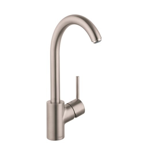 

Смеситель для кухни Hansgrohe 04870800 Talis S 1-Spray с поворотным изливом, steel optic