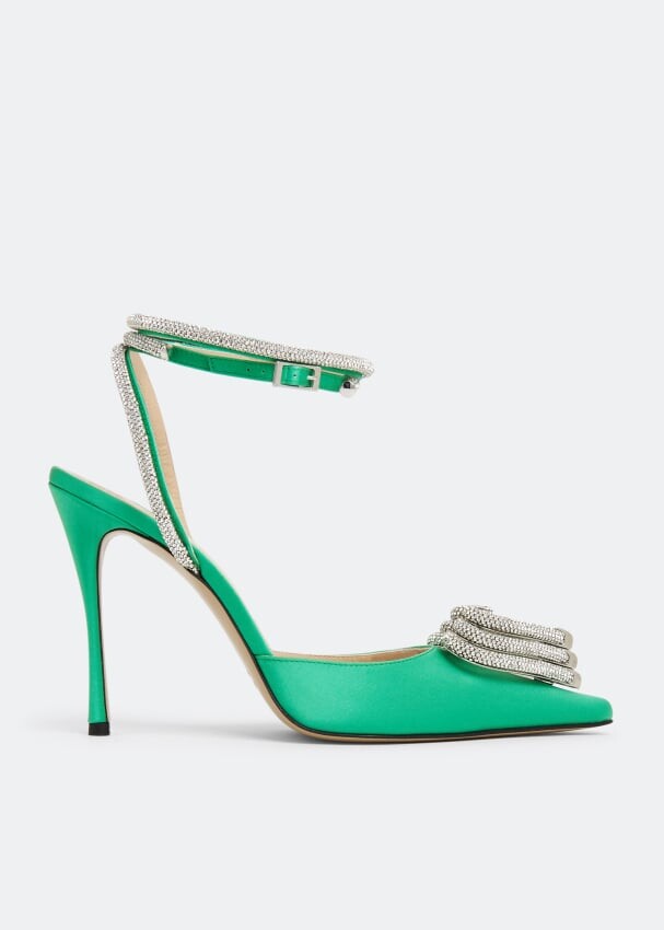 

Туфли MACH AND MACH Triple heart pumps, зеленый