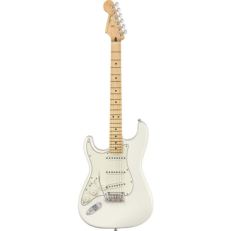 

Fender Player Stratocaster для левой руки с кленовой накладкой на гриф — полярно-белый Player Stratocaster Left-Handed with Maple Fretboard