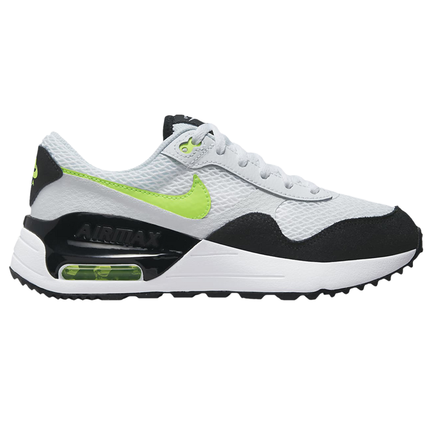 Кроссовки Nike Air Max SYSTM GS 'White Volt', Белый кроссовки nike air max systm summit white dm9537 103 белый