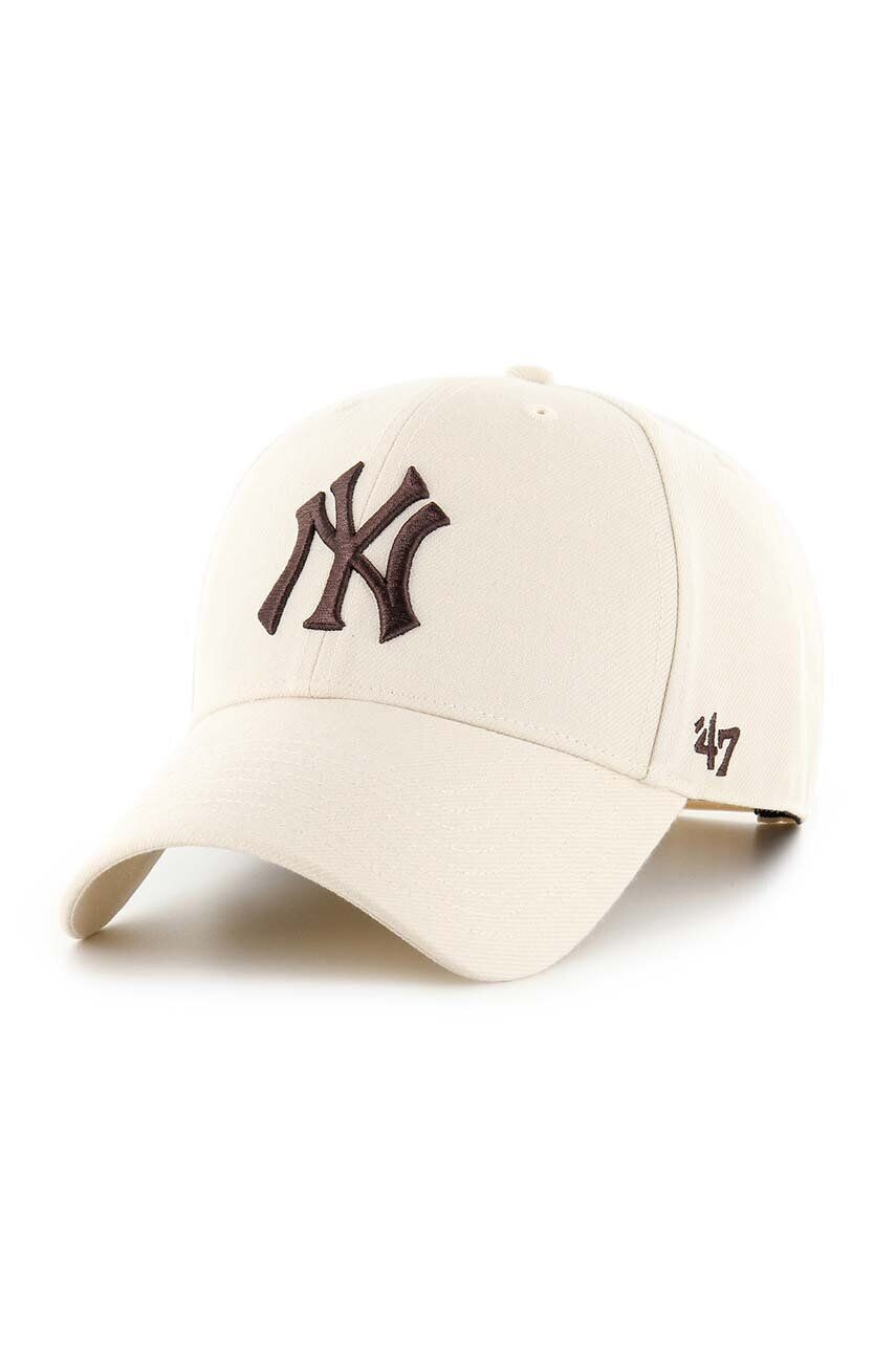 

Бейсбольная кепка 47 бренда MLB New York Yankees 47 Brand, бежевый