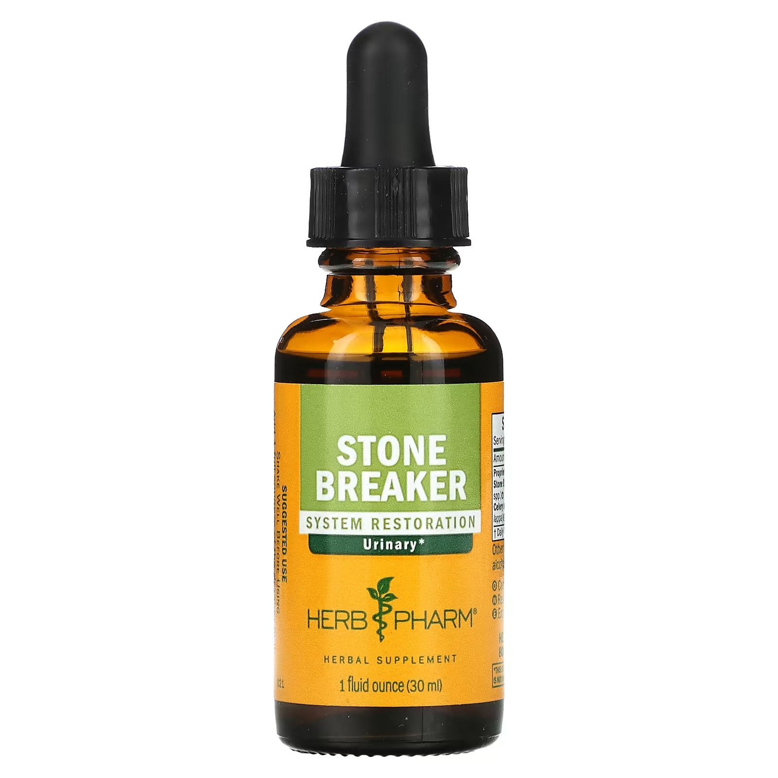 Herb Pharm Stone Breaker, 30 мл amazon therapeutics stone breaker филлантус нирури 30 мл 1 унция