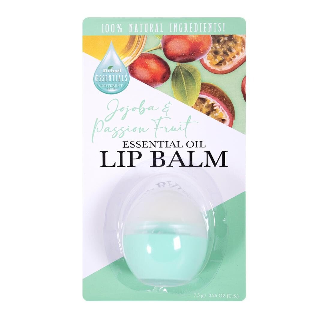 

Difeel Essential Oil Lip Balm натуральный бальзам для губ жожоба и маракуйя 7,5 г