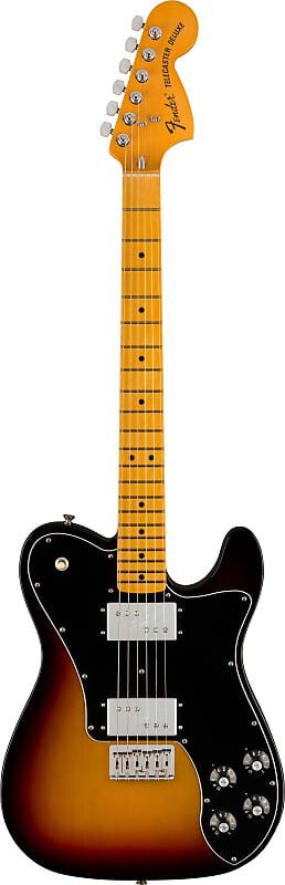 

Fender American Vintage II 1975 Telecaster Deluxe Черный Fender American II Telecaster Deluxe