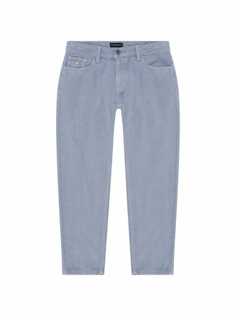 

Прямые джинсы с логотипом EMPORIO ARMANI