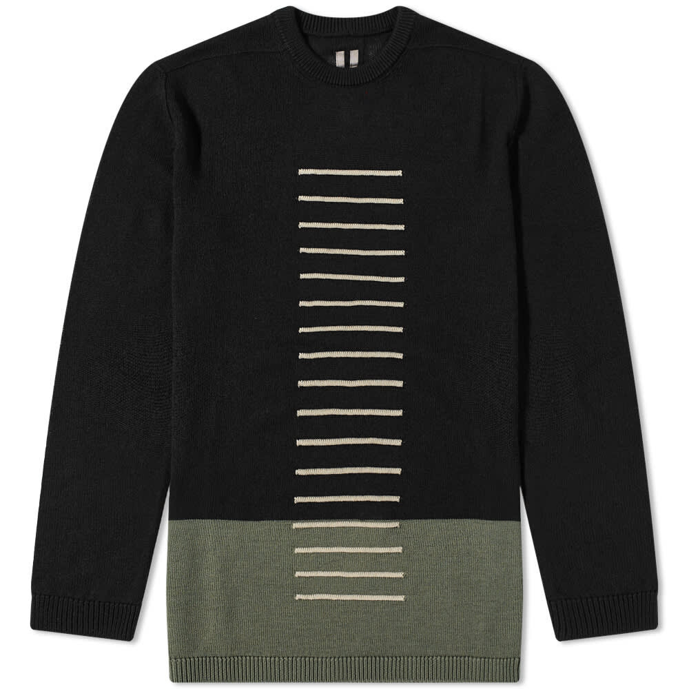 

Джемпер Rick Owens Oversized Stripe Knit, Черный