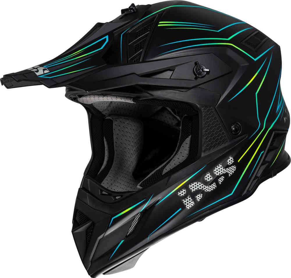 

iXS189FG 2.0 Шлем для мотокросса IXS, черный матовый/желтый