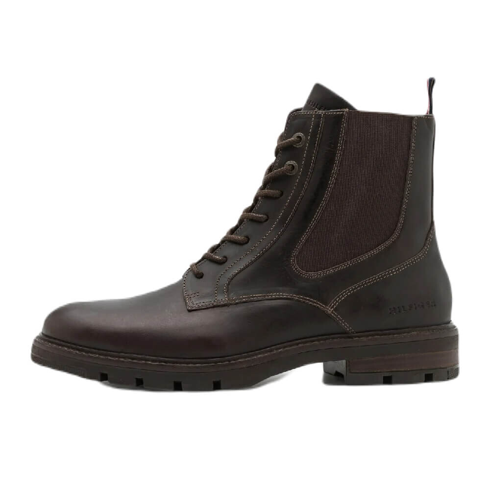 

Ботинки Tommy Hilfiger Lace Up, темно-коричневый