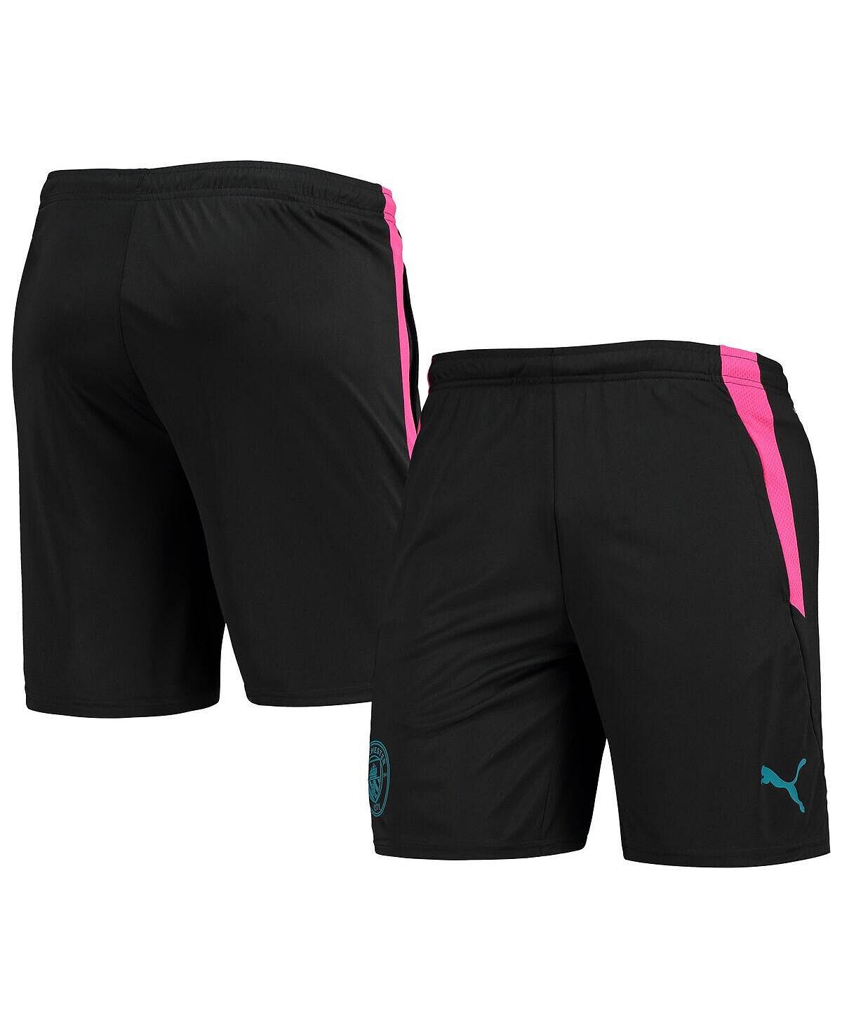 

Мужские черные шорты manchester city training drycell Puma, черный