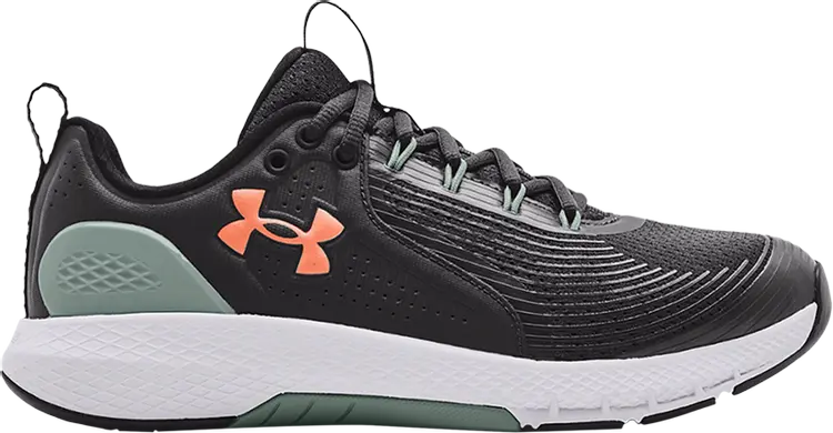 

Кроссовки Under Armour Charged Commit 3 Jet Grey Opal Green, серый