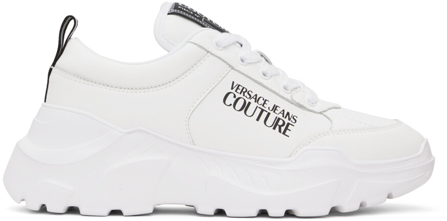 

Белые кроссовки Speedtrack Versace Jeans Couture, цвет White