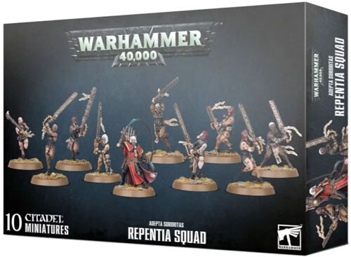 

Миниатюра Games Workshop Warhammer 40K: Adepta Sororitas - Repentia Squad