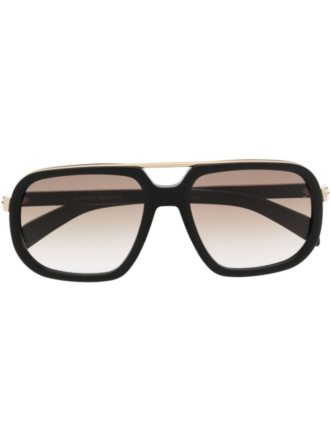 

Солнцезащитные очки-пилоты Eyewear by David Beckham, черный