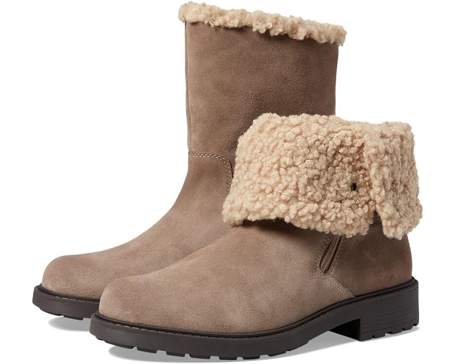 

Ботинки Clarks Opal Zip, цвет Pebble Suede