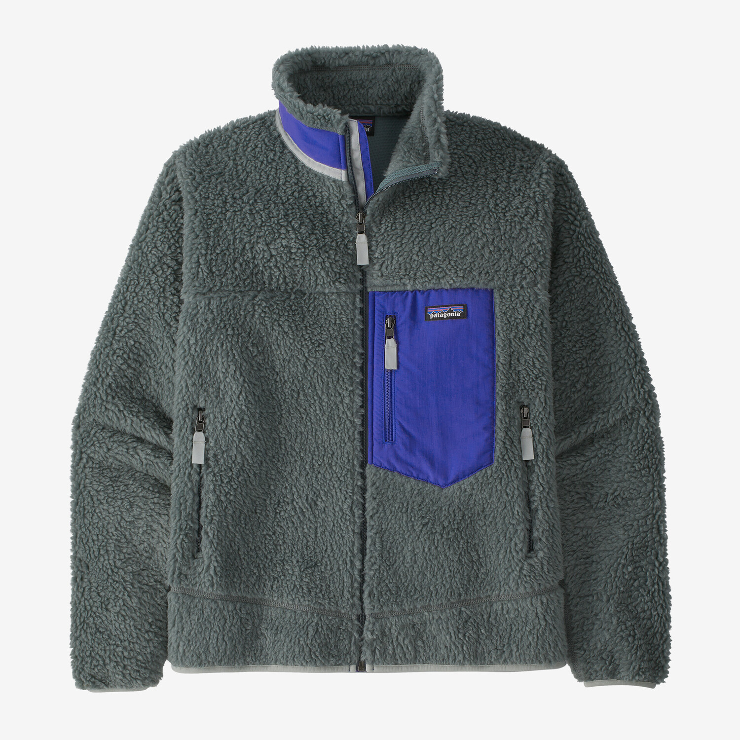 Мужская классическая флисовая куртка Retro-X Patagonia, нуво зеленый мужская куртка перешейка patagonia нуво зеленый