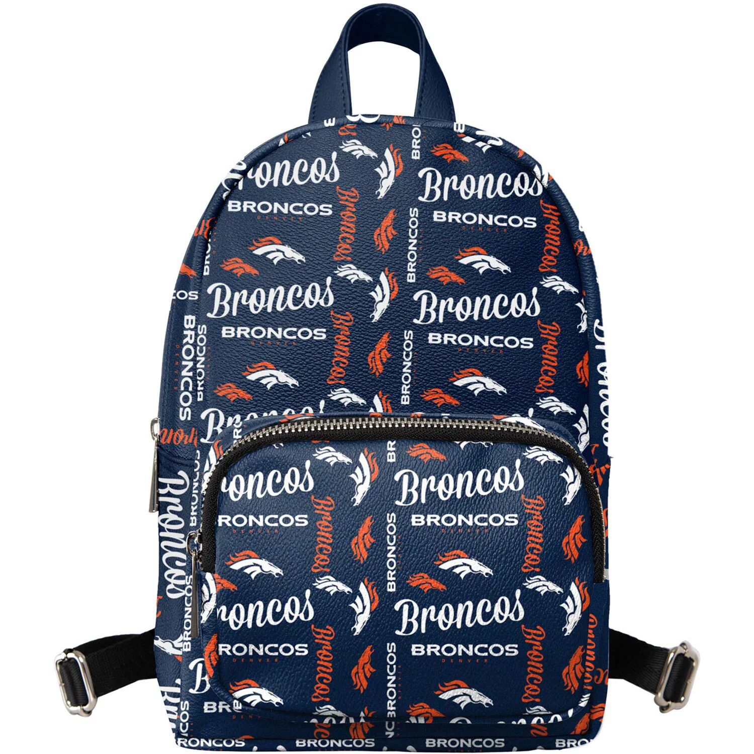 Молодежный темно-синий мини-рюкзак FOCO Denver Broncos с повторением Brooklyn рюкзак молодежный с usb синий