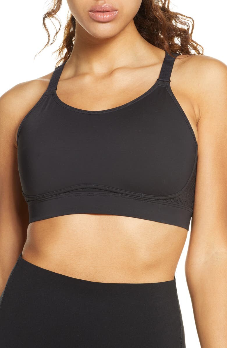 

Ударопрочный спортивный бюстгальтер SPANX, черный