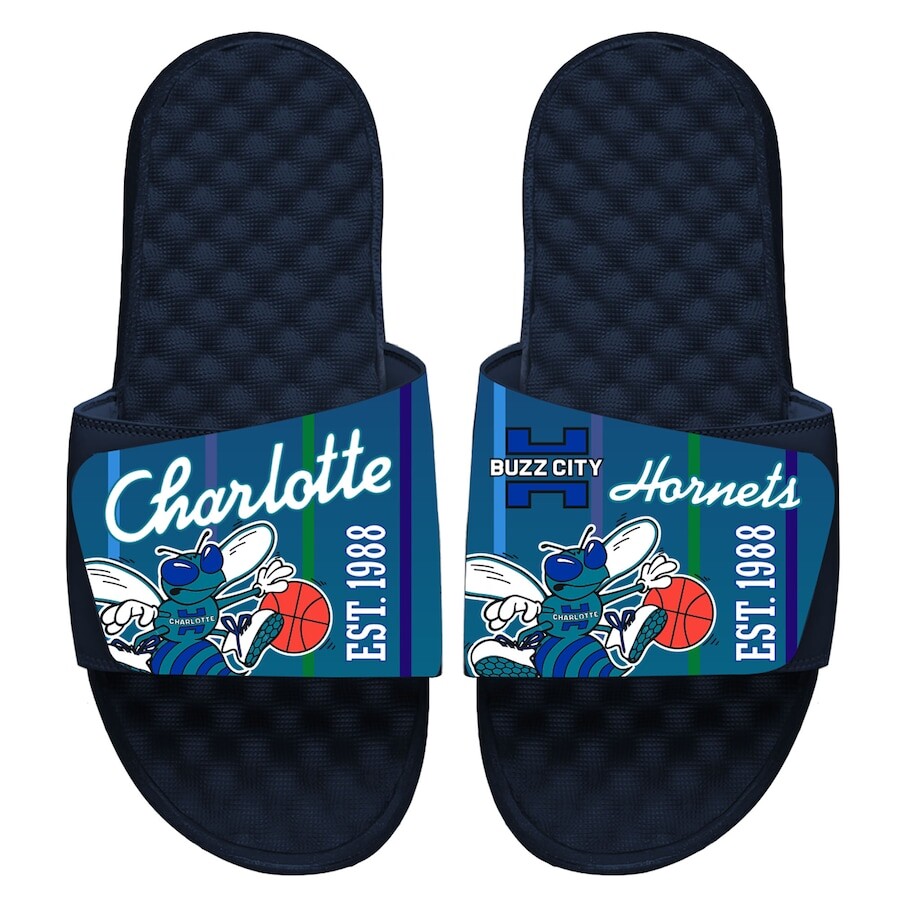 

Шлепанцы ISlide Charlotte Hornets, нави