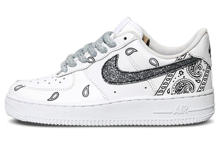 

Nike Air Force1 07 Low Babysbreath Пейсли Серый/Белый