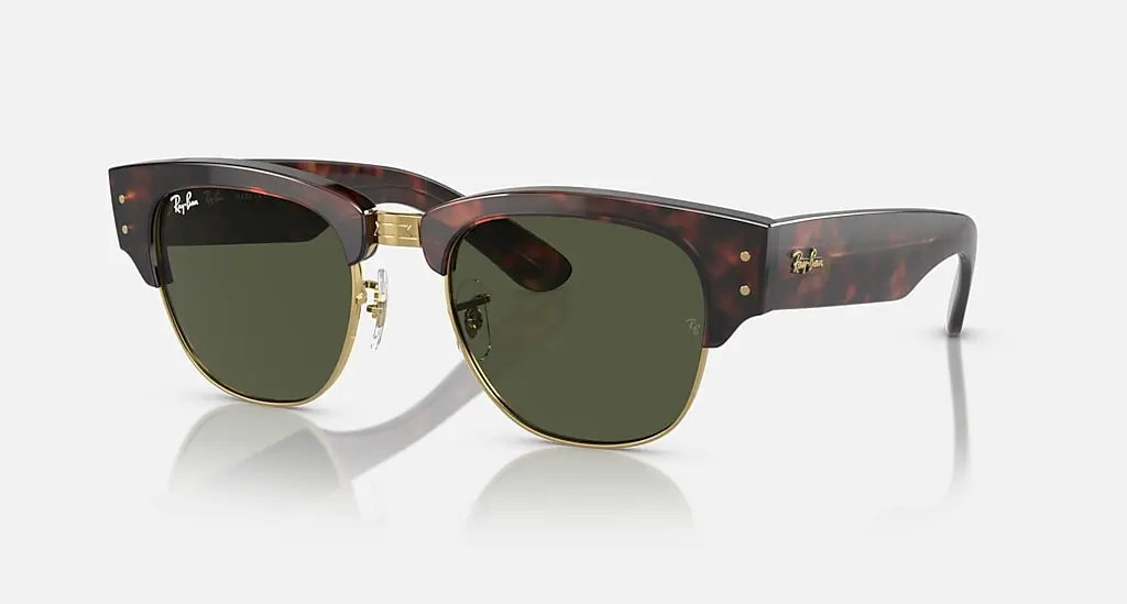 

Солнцезащитные очки Ray-Ban MEGA CLUBMASTER, зеленый