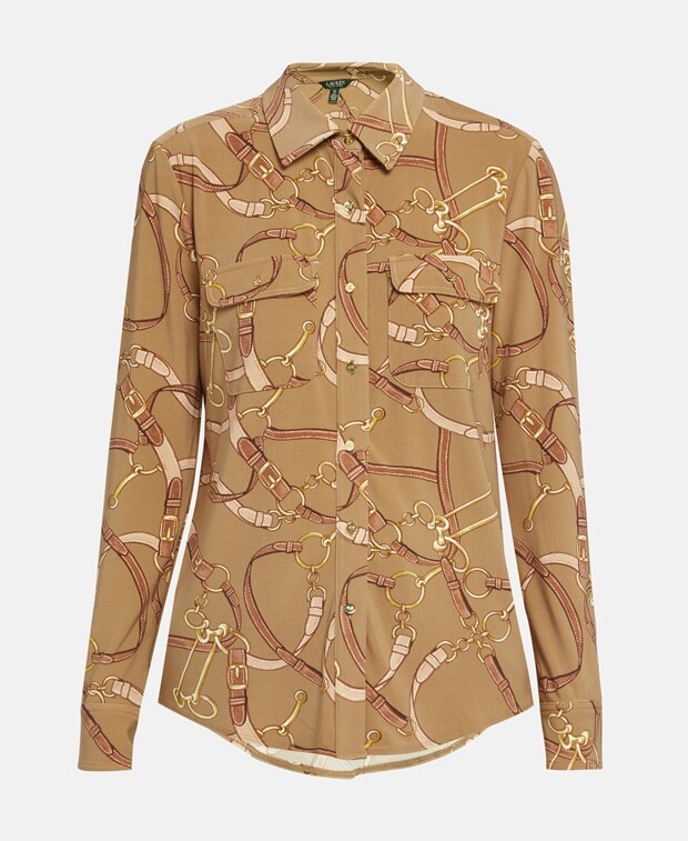 

Блузка для отдыха Lauren Ralph Lauren, кэмел