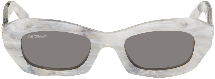 

Серые солнцезащитные очки Venezia Off-White
